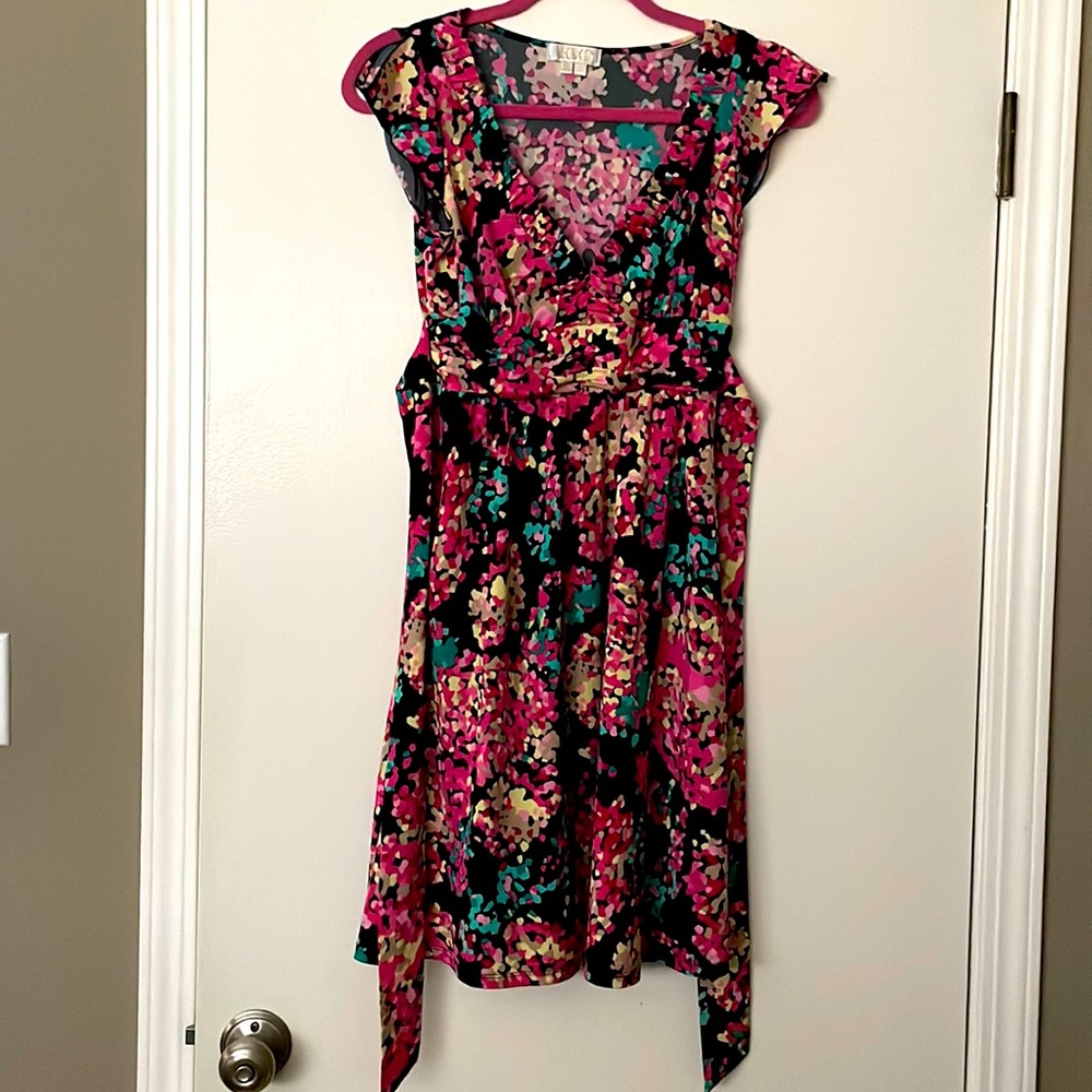 Floral dress for brunch or a fun event